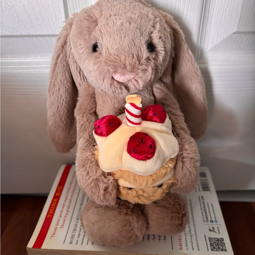 Jellycat - BNWT Birthday Bunny
